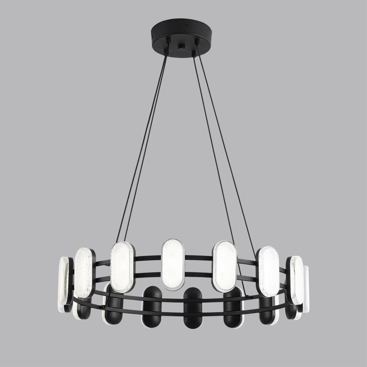 Люстра подвесная LUMION LEDIO OVELA черный LED*1 35W