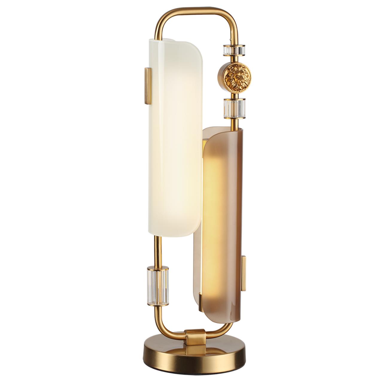 Настольная лампа ODEON LIGHT EXCLUSIVE MODERN LION античная бронза