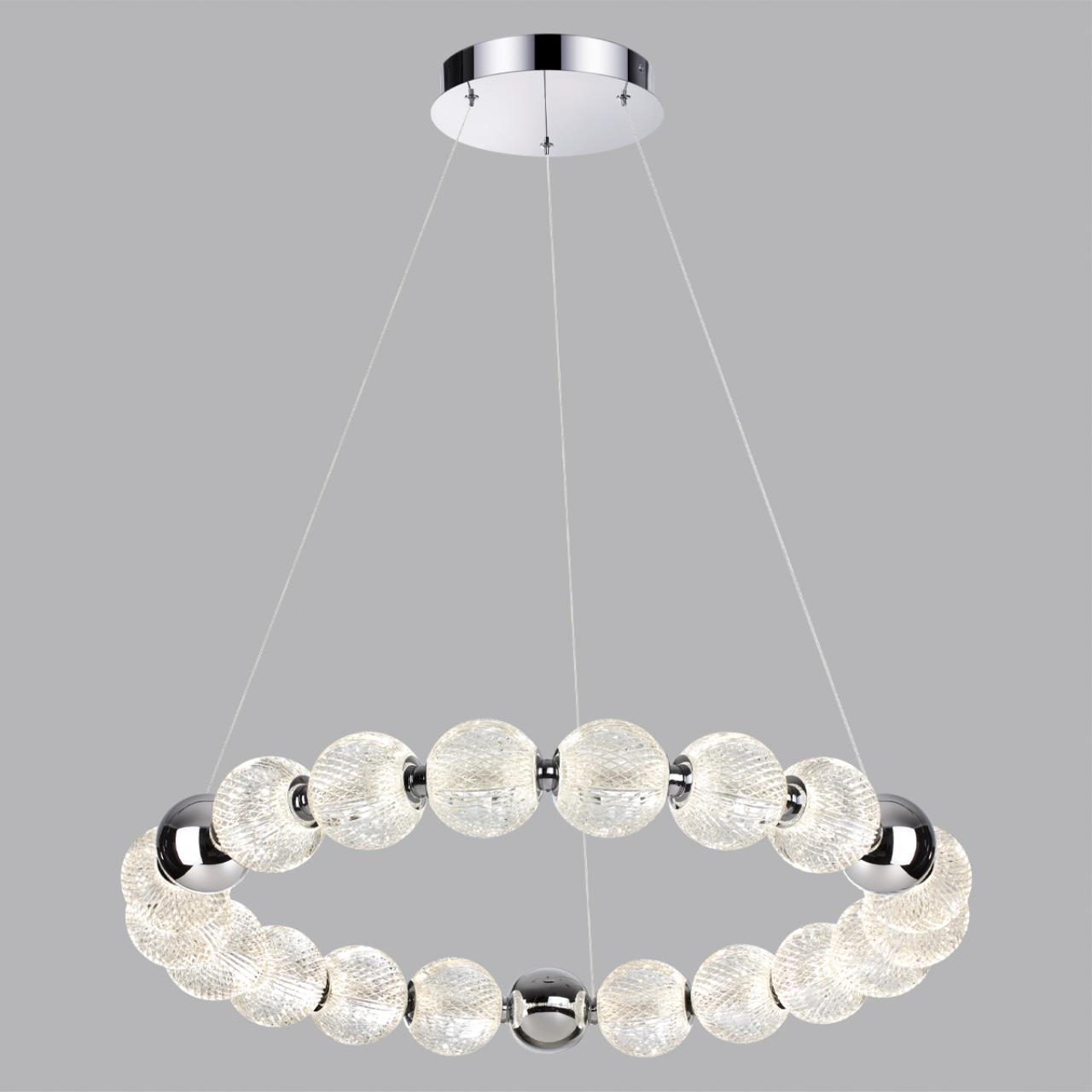 Люстра ODEON LIGHT L-VISION CRYSTAL хром