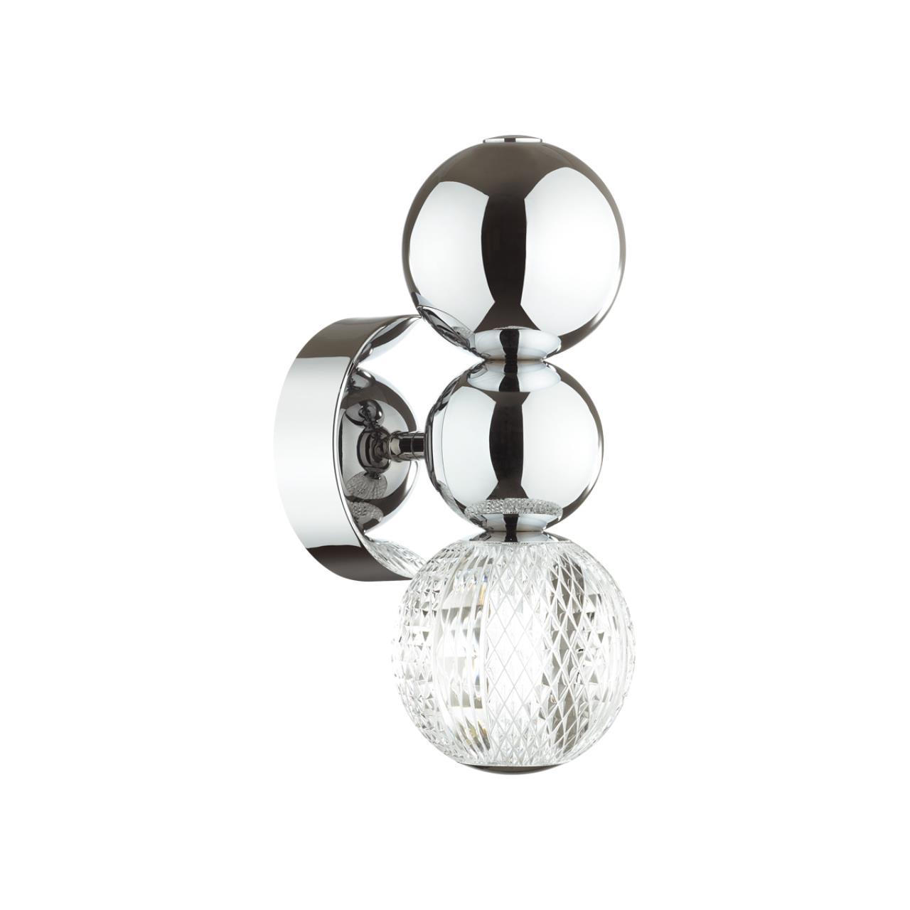 Бра ODEON LIGHT L-VISION CRYSTAL хром LED*1 4W