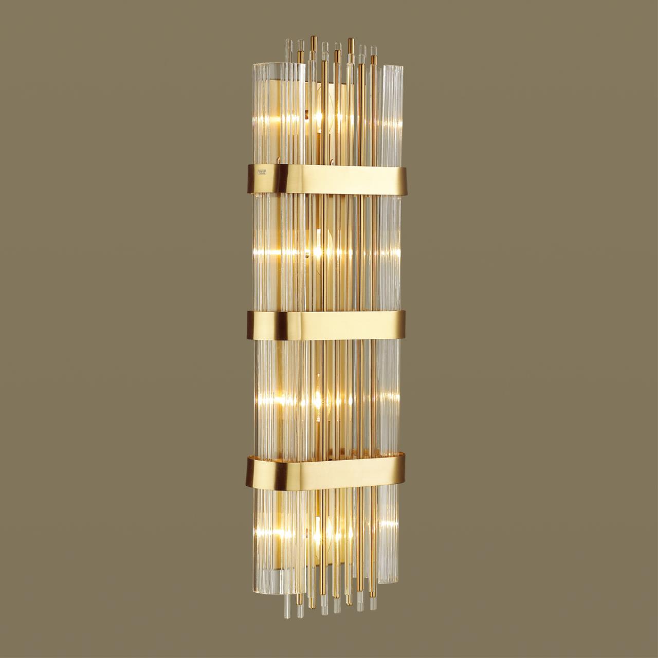 Настенный светильник ODEON LIGHT EXCLUSIVE HALL EMPIRE золотой E14*4 10W  810 мм