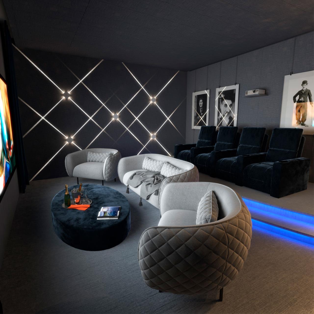 Настенный с лучами ODEON LIGHT HIGHTECH VISTA белый