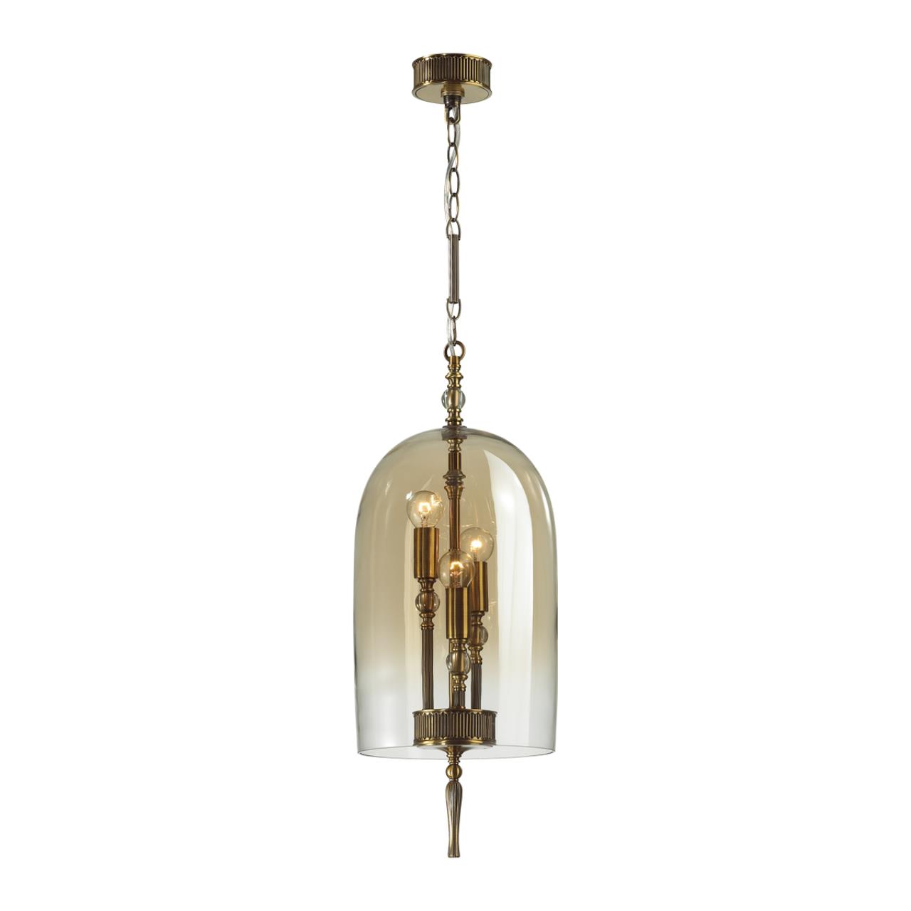 Подвес ODEON LIGHT EXCLUSIVE NEO BELL бронзовый E14*3 10W
