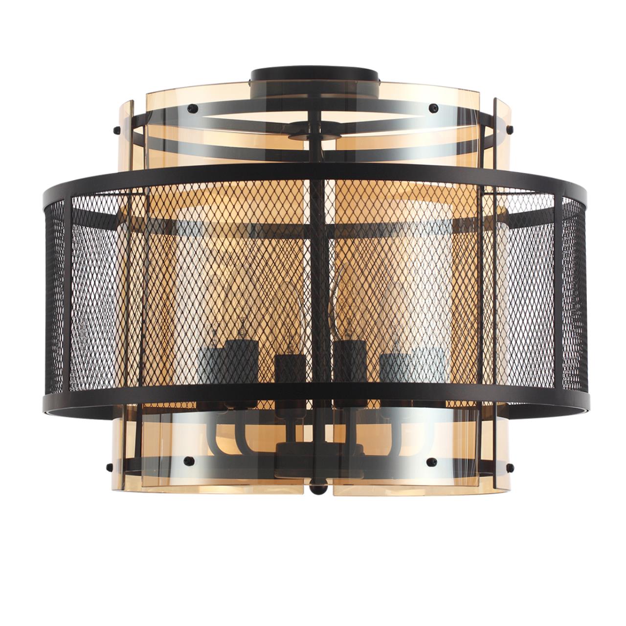 Люстра потолочная LUMION MODERNI ZARINA черный E14*6 10W