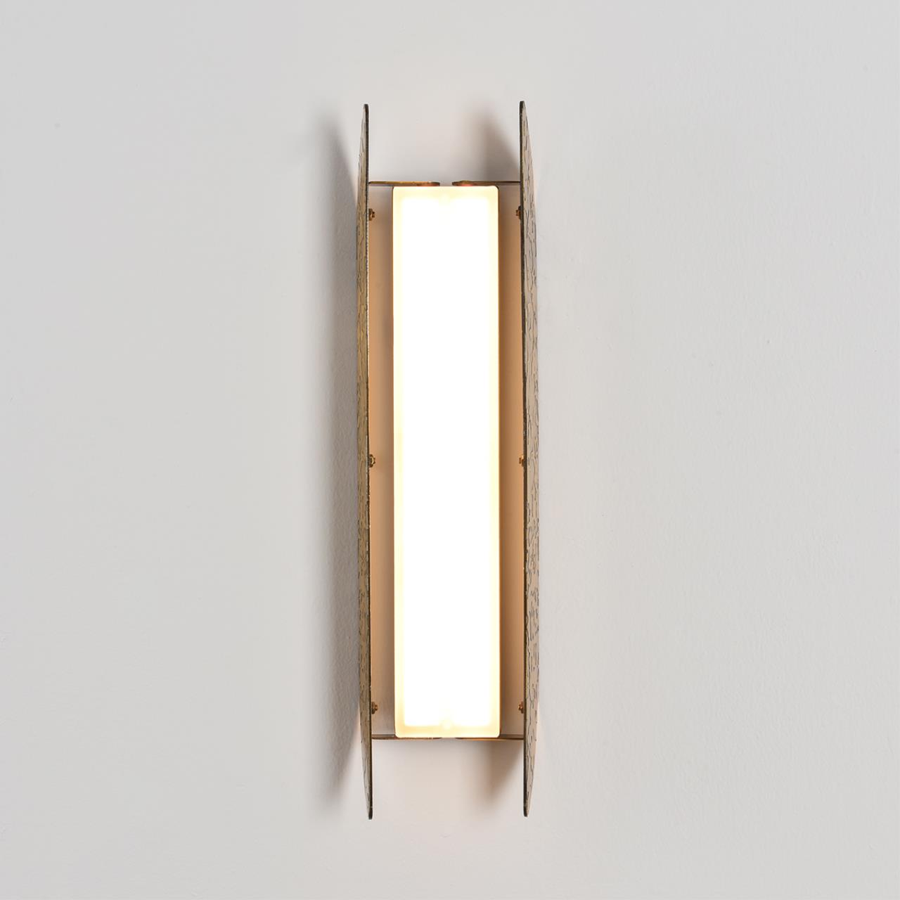 Настенный светильник ODEON LIGHT HIGHTECH BRANDO бронзовый LED*1 12W