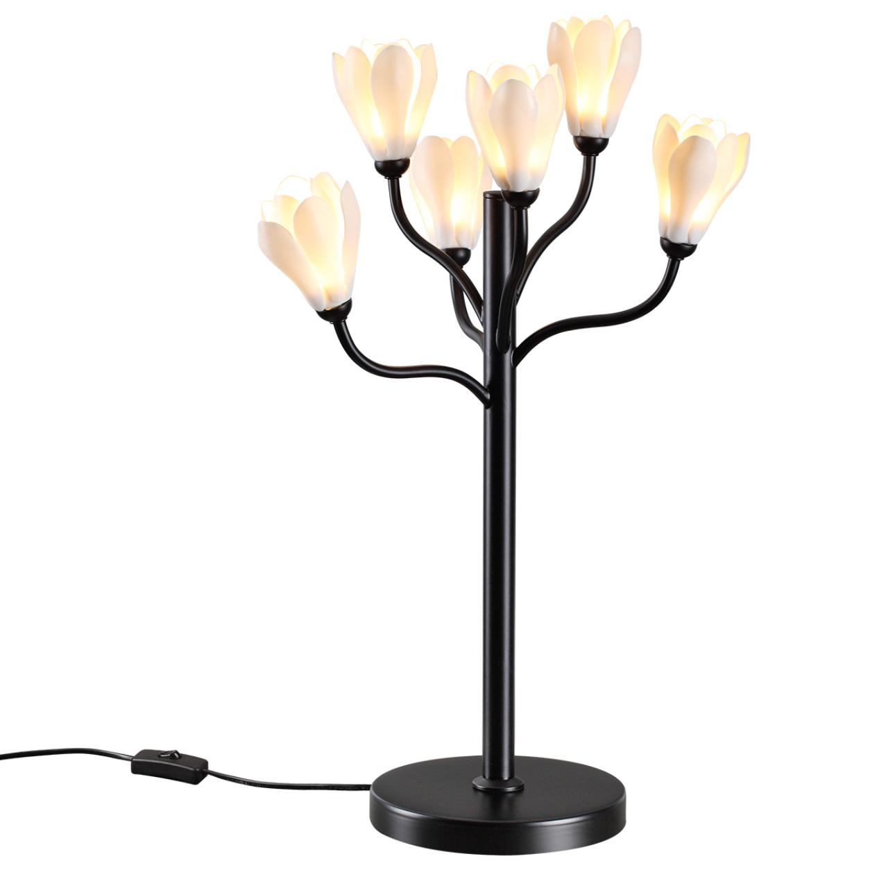 Настольная лампа ODEON LIGHT MODERN GARDI черный