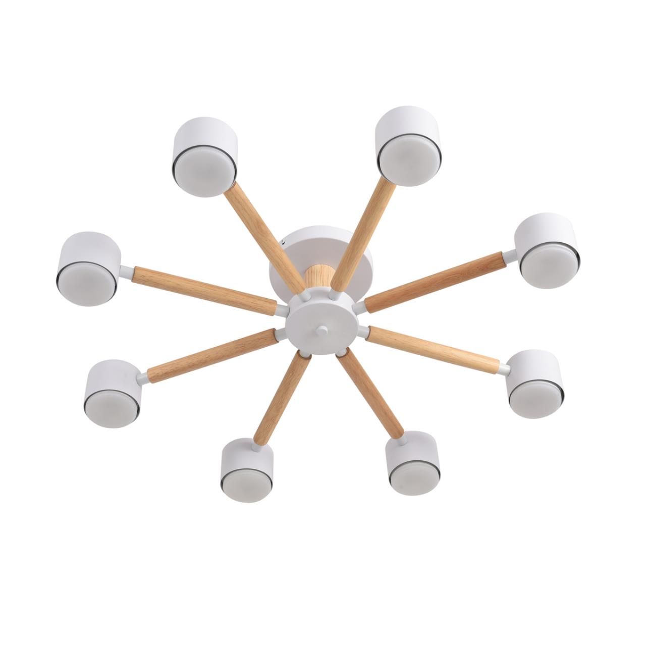 Светильник потолочный LUMION COMFI VUDI белый, бежевый GX53*8 10W