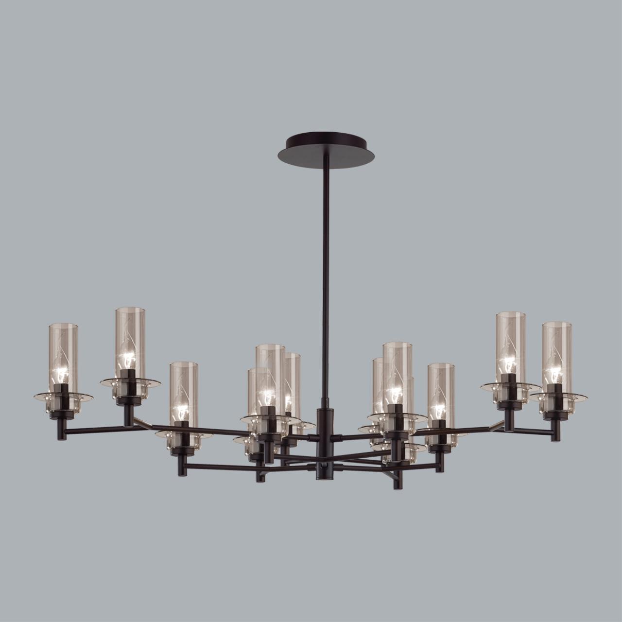 Люстра на штанге LUMION CLASSI MADONNA черный E14*12 10W