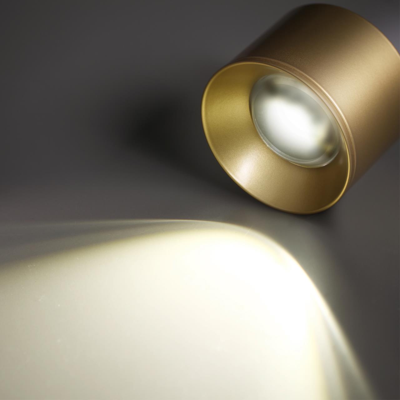 Светильник накладной светодиодный NOVOTECH OVER PATERA золотой LED 12W 4000К