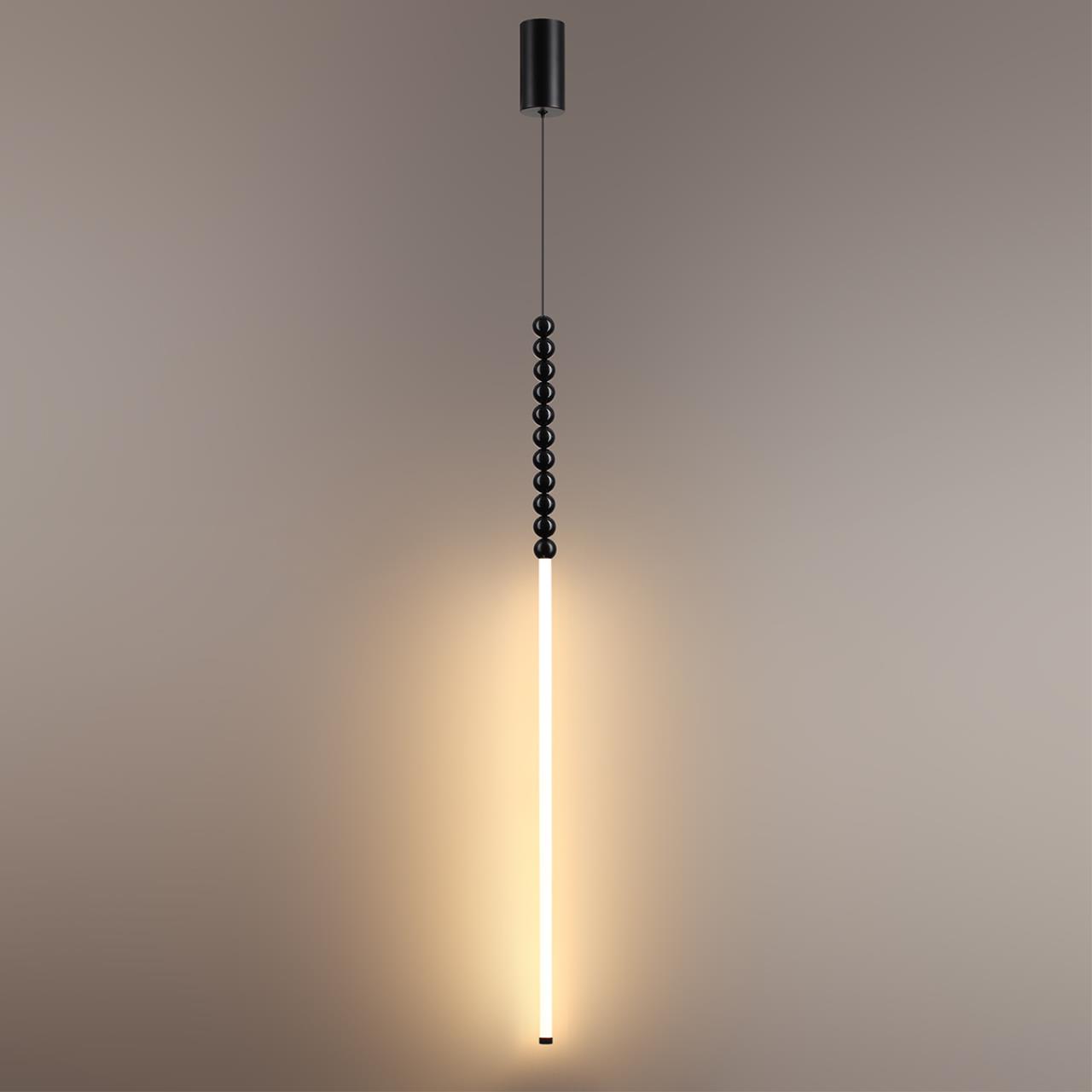 Подвесной светильник ODEON LIGHT HIGHTECH MONELLA черный LED*1 4W