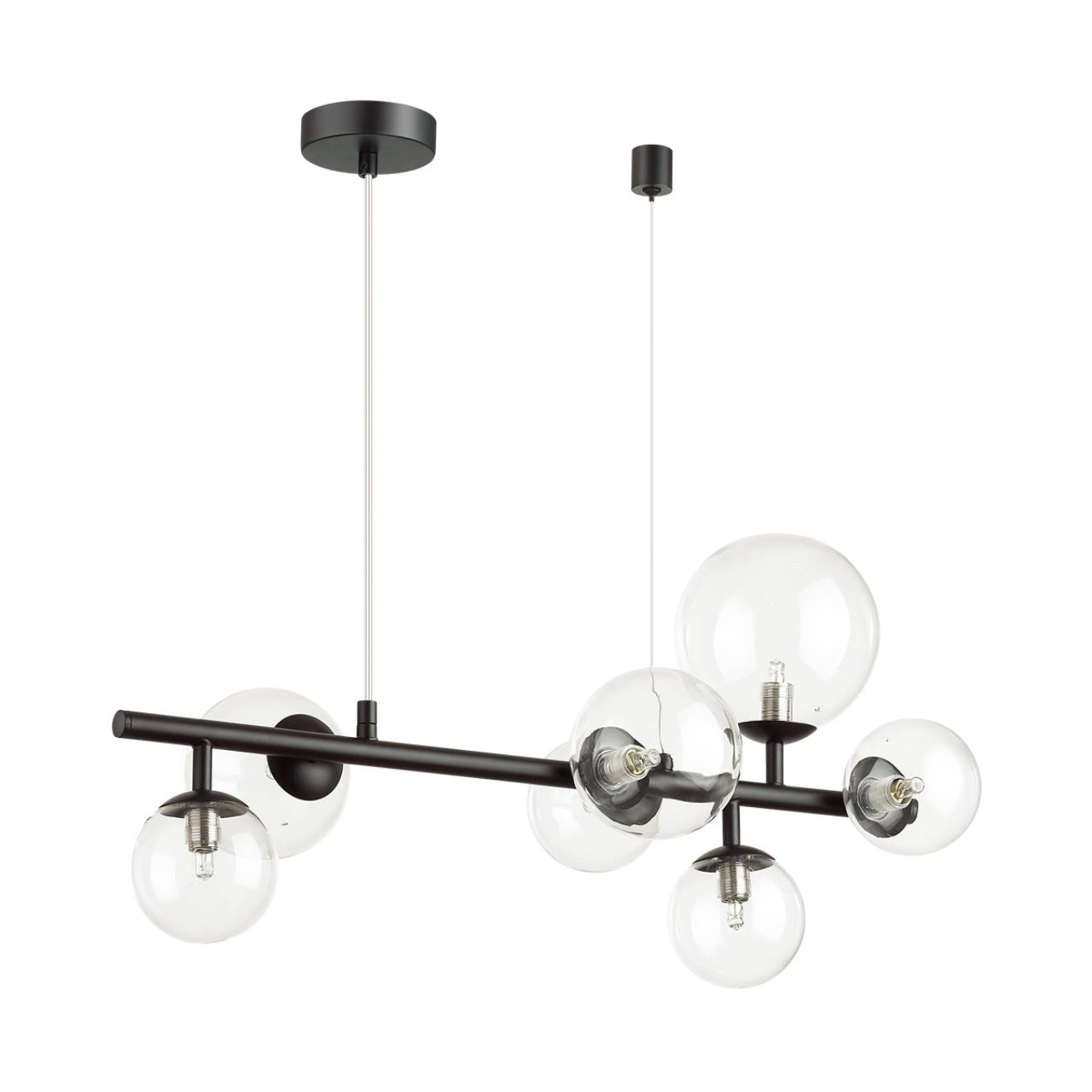 Люстра линейная ODEON LIGHT MODERN TOVI черный G9*7 10W