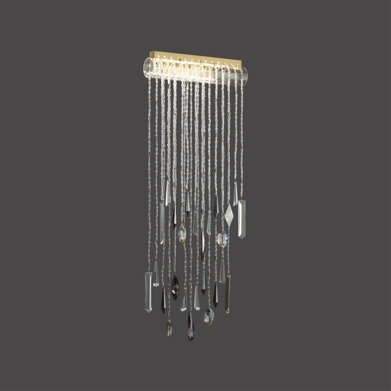 Настенный светильник ODEON LIGHT EXCLUSIVE HALL AFINA бронзовый LED*1 10W