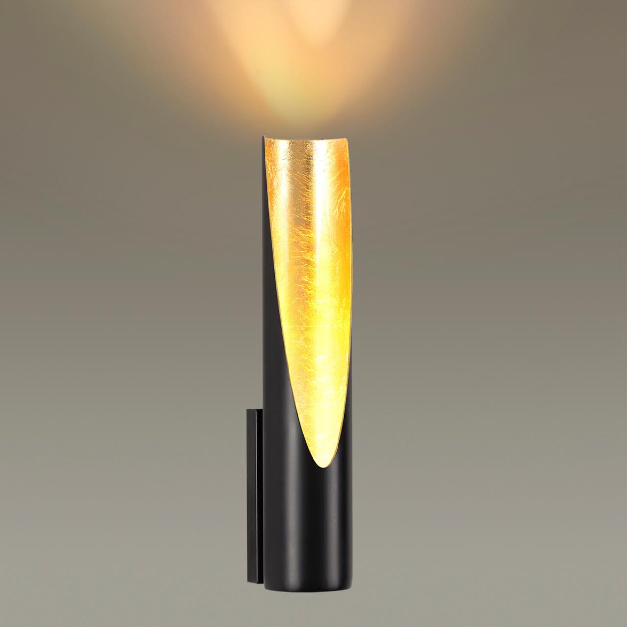 Настенный светильник ODEON LIGHT HIGHTECH WHITNEY черный