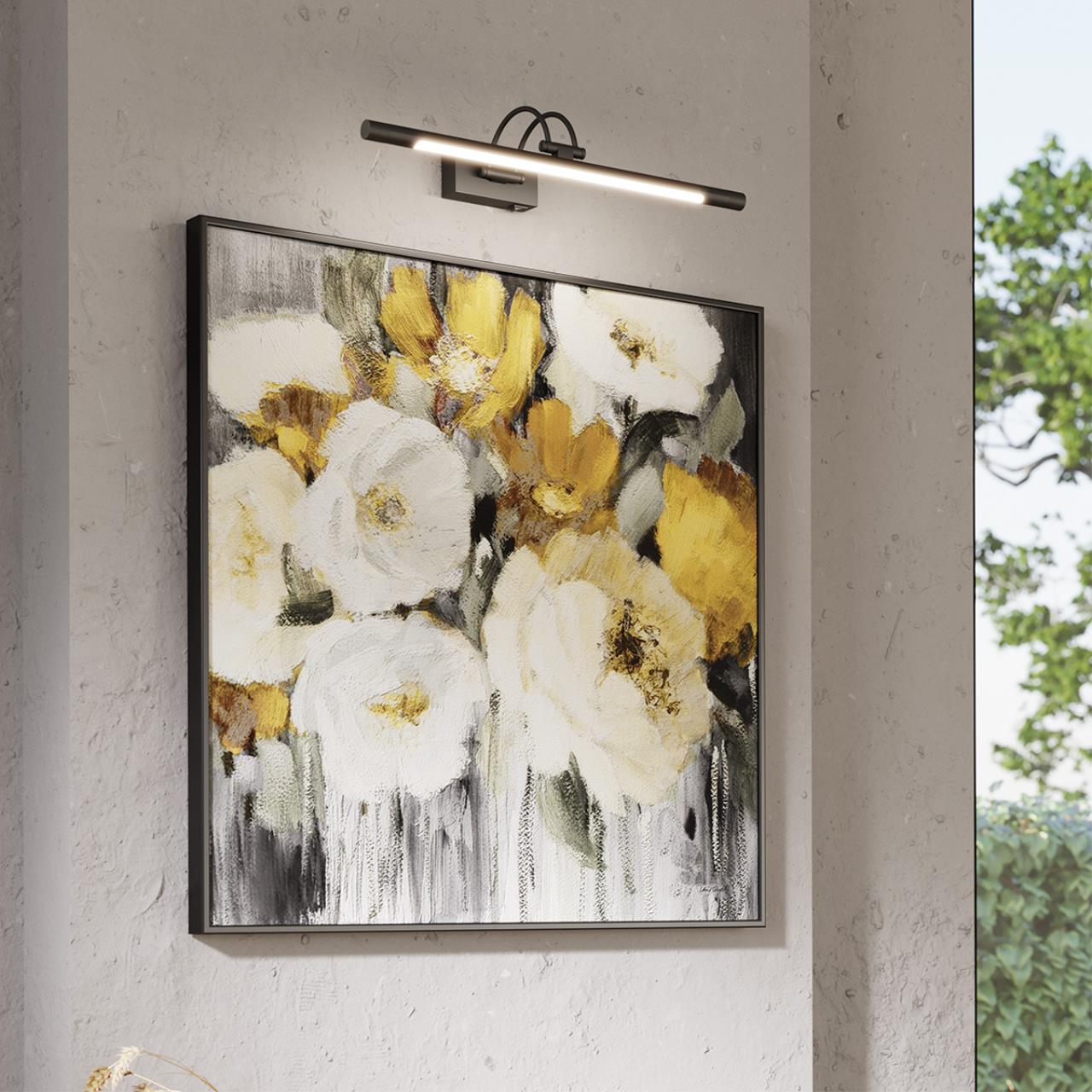 Подсветка для картин с выкл. ODEON LIGHT WALLI REVOLA черный LED*1 8W