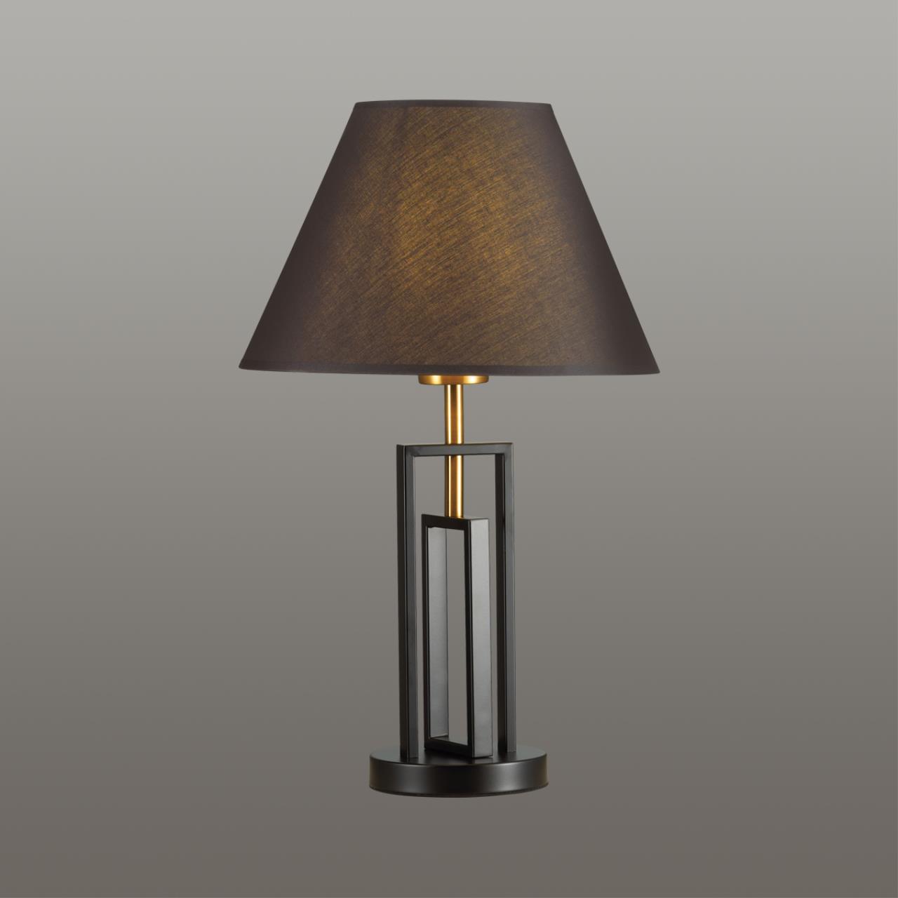 Настольная лампа LUMION NEOCLASSI FLETCHER черный, латунь