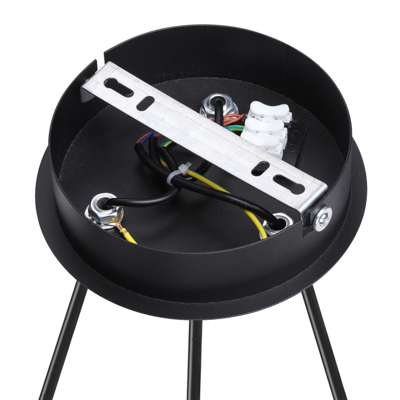 Люстра подвесная LUMION COMFI LAMINA черный, золотой GU10*6 10W