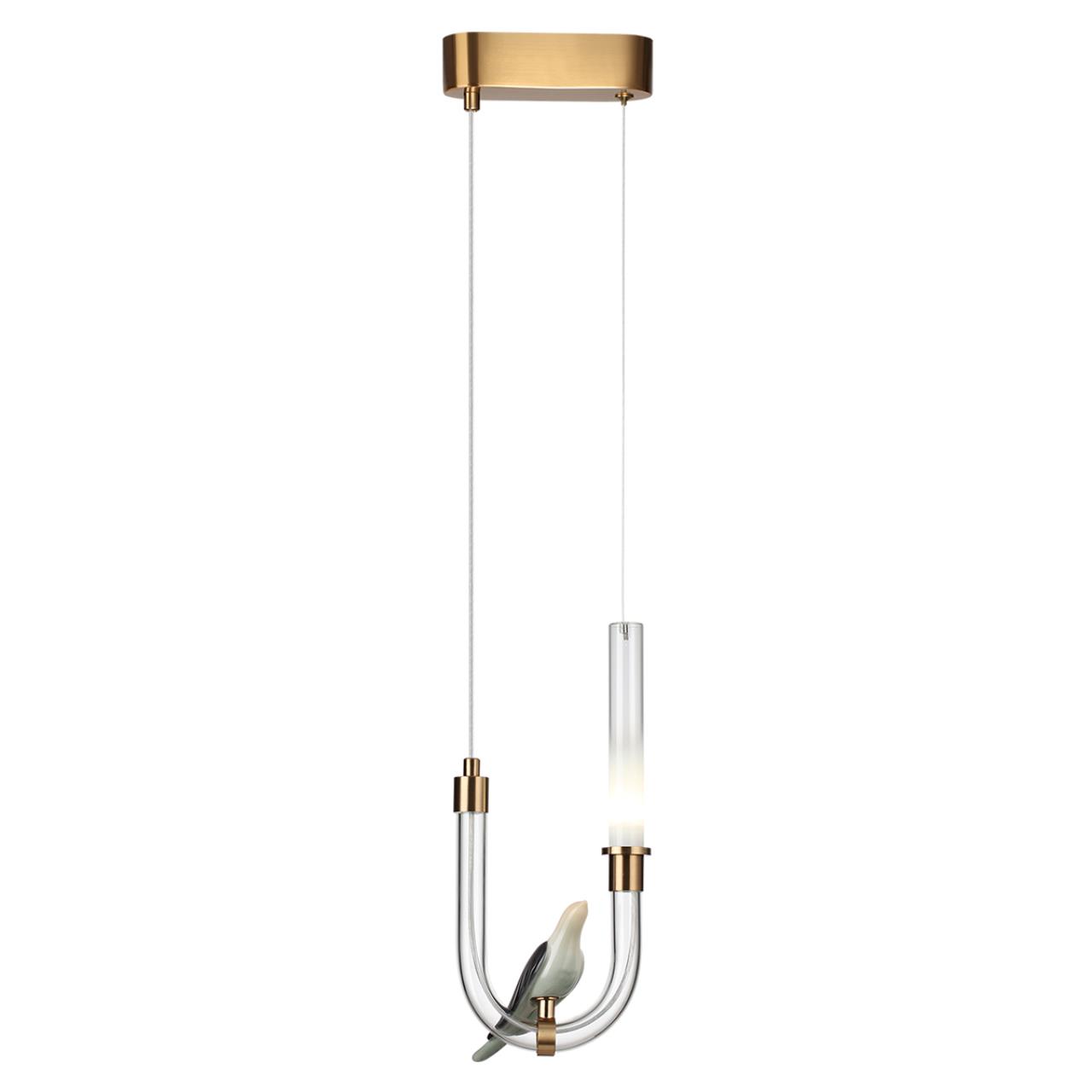 Подвес ODEON LIGHT EXCLUSIVE L-VISION LARK бронзовый LED 2W